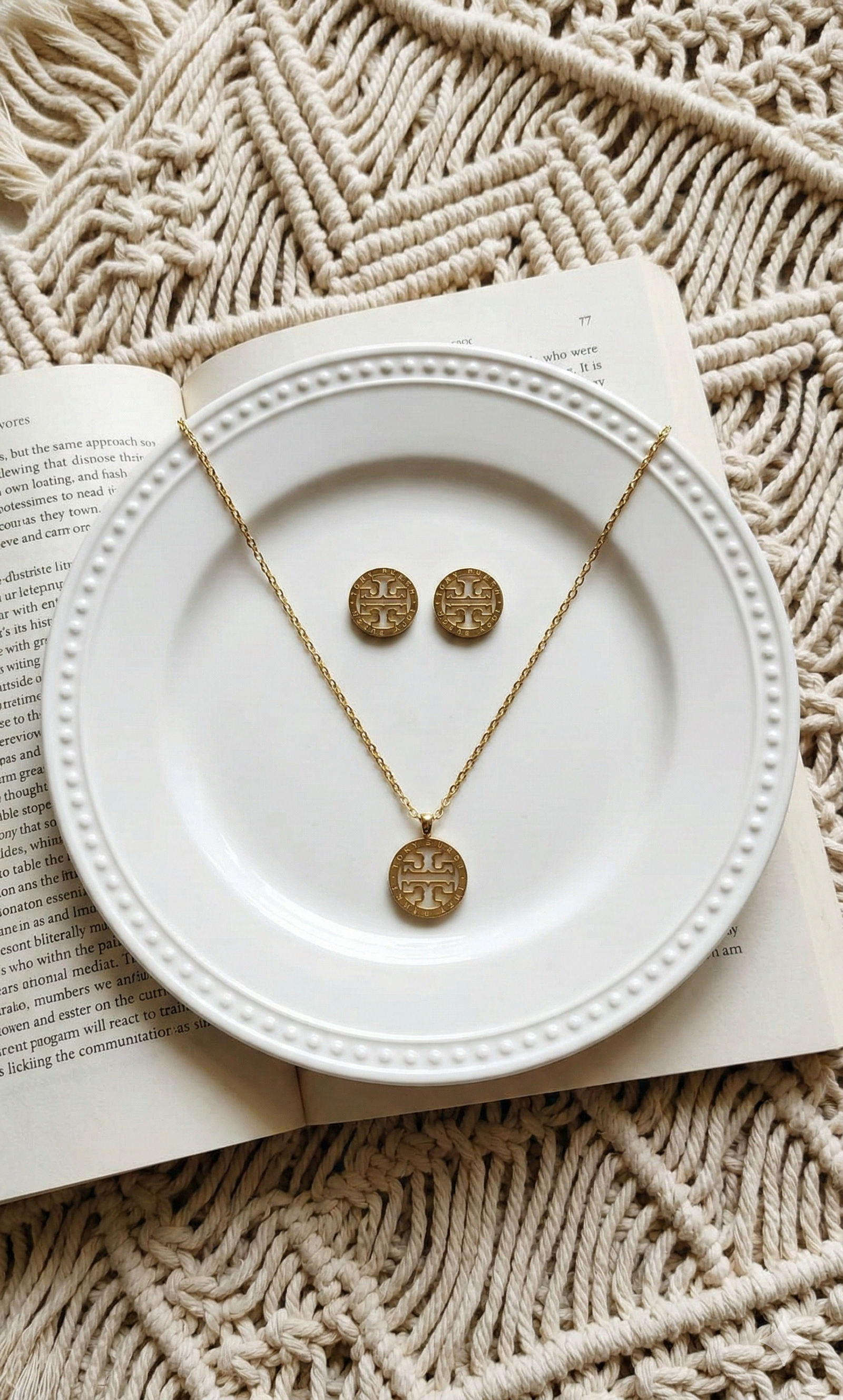 Tory Earring and Necklace Set